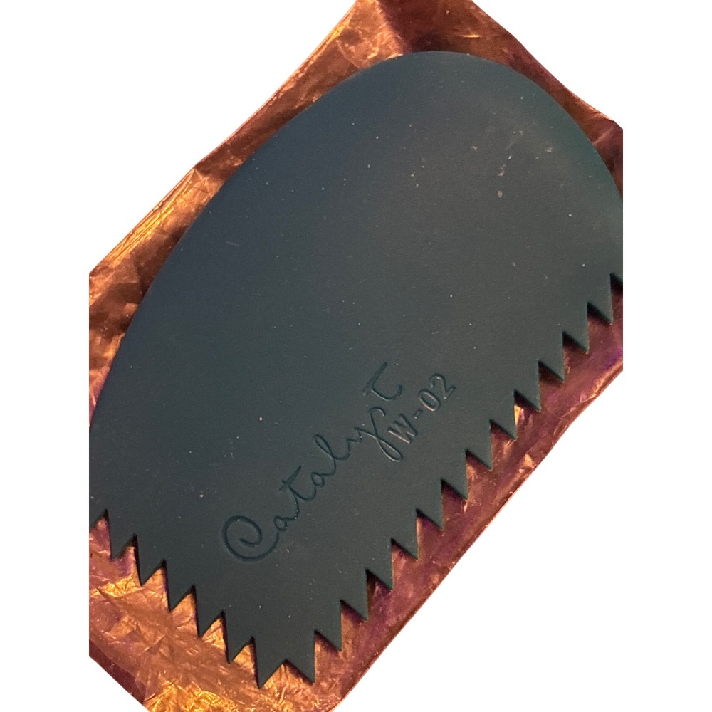 NEW Princeton Catalyst Silicone Wedge W-02 Blue Texture Painting Art Tool